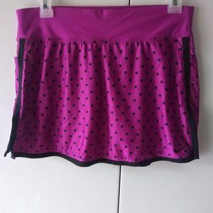 NIKE FIT-DRY WOMENS PANTS/SHORT PURPLE DOTS SIZE S
